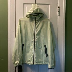 Light Green Hooded Jacket